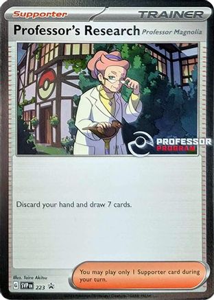 Professor's Research [Professor Magnolia] - (223) Holofoil [Professor Program Promos]