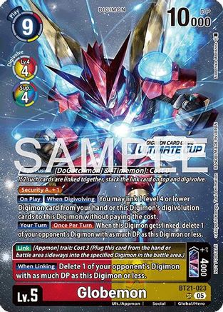 Globemon (Ultimate Cup 26-27 Season 2) (BT21-023) - [World Convergence] Foil