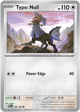 Type: Null - (069/null) Reverse Holofoil [ME05 Pitch Black]