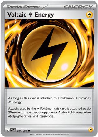 Voltaic Lightning Energy - (084/null) Holofoil [ME05 Pitch Black]