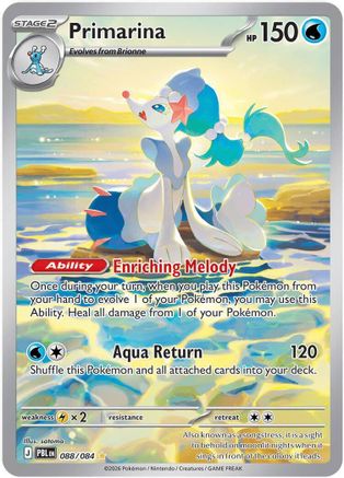 Primarina - (088/084) Holofoil [ME05 Pitch Black]