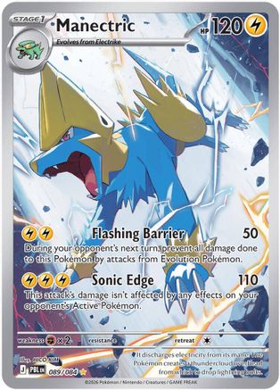 Manectric - (089/084) Holofoil [ME05 Pitch Black]