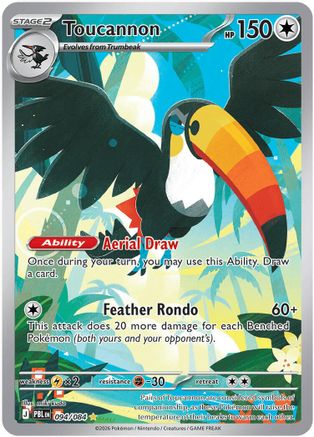 Toucannon - (094/084) Holofoil [ME05 Pitch Black]