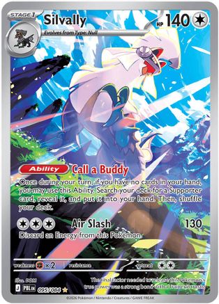 Silvally - (095/084) Holofoil [ME05 Pitch Black]