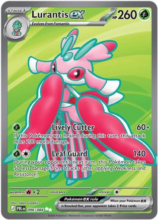 Lurantis ex - (096/084) Holofoil [ME05 Pitch Black]