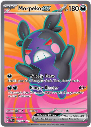 Morpeko ex - (102/084) Holofoil [ME05 Pitch Black]