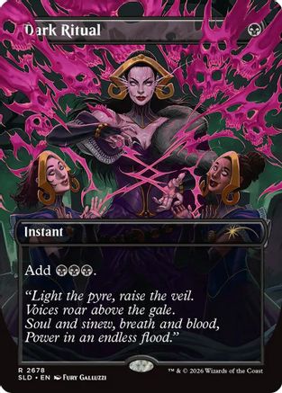 Dark Ritual (2678)  (SLD-2678) - [Secret Lair Drop Series]