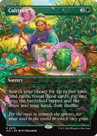 Cultivate (2679)  [Foil]  (SLD-2679) - [Secret Lair Drop Series]