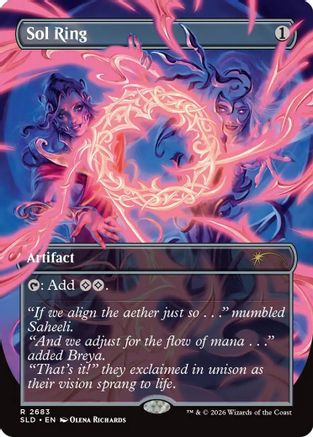 Sol Ring (2683)  [Foil]  (SLD-2683) - [Secret Lair Drop Series]