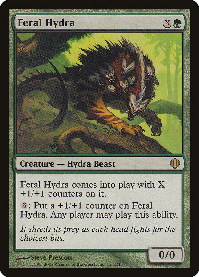 Feral Hydra (Oversized) [Oversize Cards] - Trinity Hobby