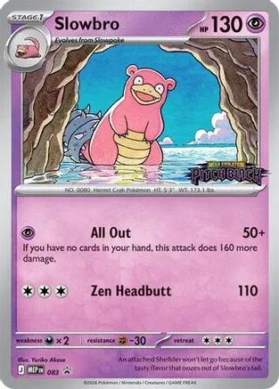 Slowbro (Pitch Black Stamped) - (083/null) Holofoil [ME Mega Evolution Promo]