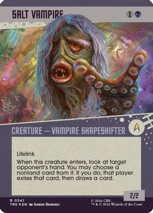 Salt Vampire (Showcase) (Surge Foil)  [Foil]  (TRK-541) - [Star Trek]