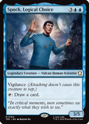 Spock, Logical Choice  (TRC-194) - [Commander: Star Trek]