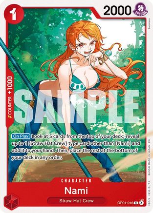 Nami (OP01-016) - [Starter Deck 31: RED Monkey.D.Luffy]