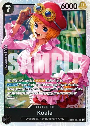 Koala (ST35-004) - [Starter Deck 35: RED/BLACK Sabo] Foil