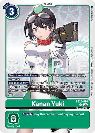 Kanan Yuki (BT26-090) - [Timeless Bonds] Foil