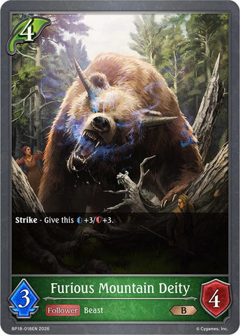 Furious Mountain Deity (BP18-018EN) (BP18)