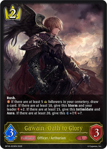 Gawain, Oath to Glory (BP18-023EN) (BP18)