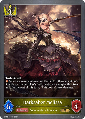Darksaber Melissa (BP18-026EN) (BP18)
