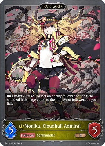 Monika, Cloudhall Admiral (Evolved) (BP18-035EN) (BP18)