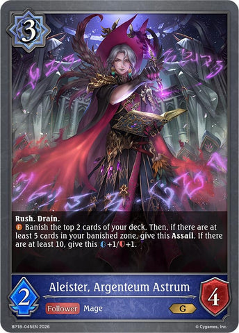 Aleister, Argenteum Astrum (BP18-045EN) (BP18)