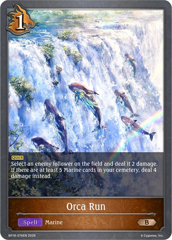 Orca Run (BP18-076EN) (BP18)