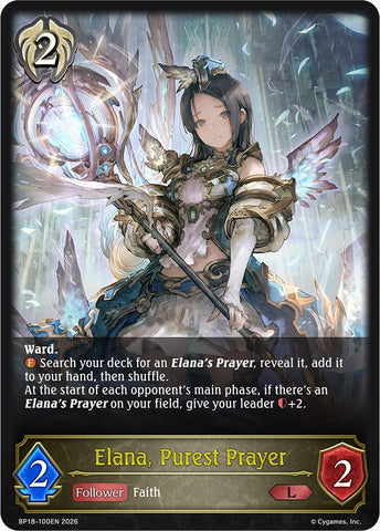 Elana, Purest Prayer (BP18-100EN) (BP18)