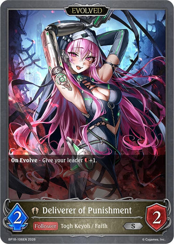Deliverer of Punishment (Evolved) (BP18-106EN) (BP18)