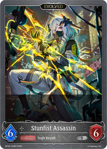 Stunfist Assassin (Evolved) (BP18-122EN) (BP18)