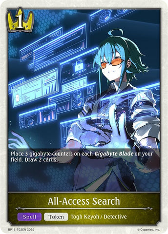 All-Access Search (BP18-T02EN) (BP18)