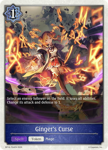 Ginger's Curse (BP18-T04EN) (BP18)