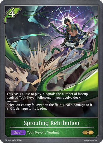 Sprouting Retribution - P04EN (Foil) (BP18-P04EN) (BP18)