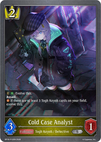 Cold Case Analyst - P12EN (Foil) (BP18-P12EN) (BP18)