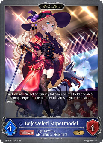 Bejeweled Supermodel (Evolved) - P18EN (Foil) (BP18-P18EN) (BP18)