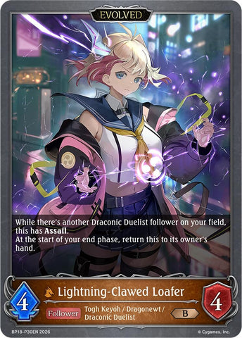 Lightning-Clawed Loafer (Evolved) - P30EN (Foil) (BP18-P30EN) (BP18)
