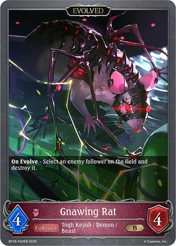 Gnawing Rat (Evolved) - P40EN (Foil) (BP18-P40EN) (BP18)