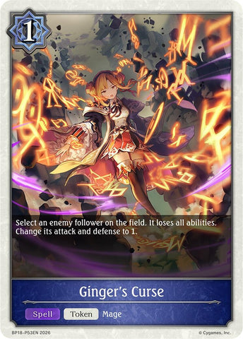 Ginger's Curse - P53EN (Foil) (BP18-P53EN) (BP18)