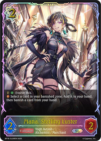 Mana, Sterling Luster (SL) (BP18-SL09EN) (BP18)