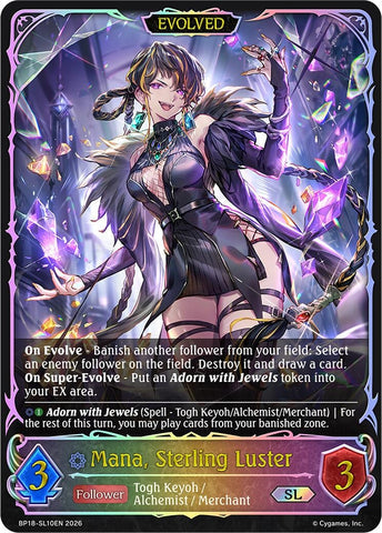 Mana, Sterling Luster (Evolved) (SL) (BP18-SL10EN) (BP18)