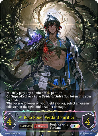 Rolo Rone, Verdant Purifier (Evolved) (U) (BP18-U01EN) (BP18)