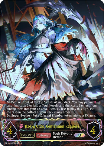 Ilze & Urze, Centennial Reapers (Evolved) (U) (BP18-U05EN) (BP18)