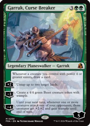 Garruk, Curse Breaker  (FRA-259) - [Reality Fracture]