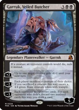 Garruk, Veiled Butcher  (FRA-229) - [Reality Fracture]