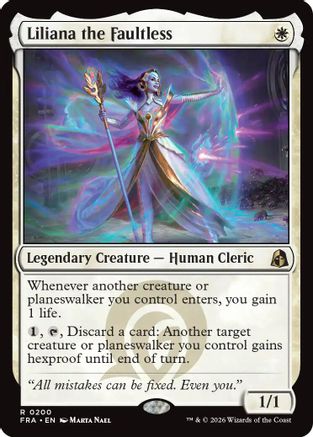 Liliana the Faultless  (FRA-200) - [Reality Fracture]
