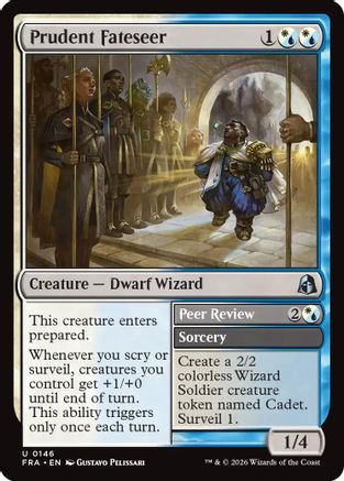Prudent Fateseer  [Foil]  (FRA-146) - [Reality Fracture]