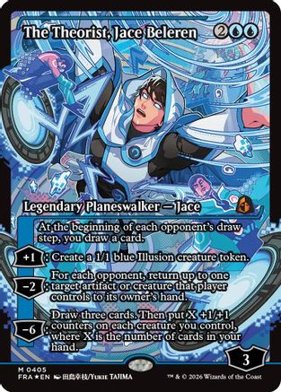 The Theorist, Jace Beleren (Showcase)  [Foil]  (FRA-405) - [Reality Fracture]