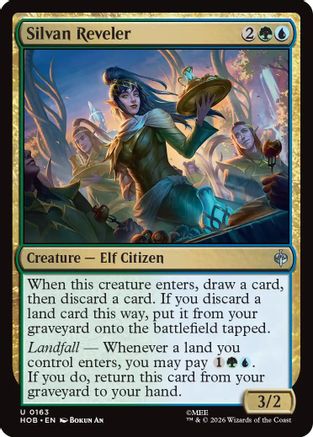 Silvan Reveler  [Foil]  (HOB-163) - [The Hobbit]