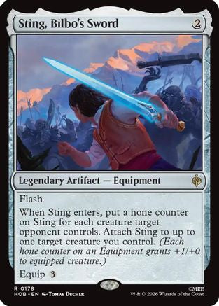 Sting, Bilbo's Sword  (HOB-178) - [The Hobbit]