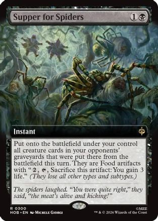 Supper for Spiders (Extended Art)  (HOB-300) - [The Hobbit]