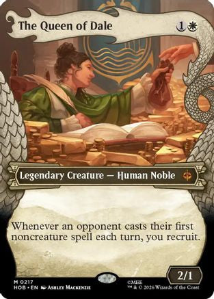 The Queen of Dale (Showcase)  [Foil]  (HOB-217) - [The Hobbit]